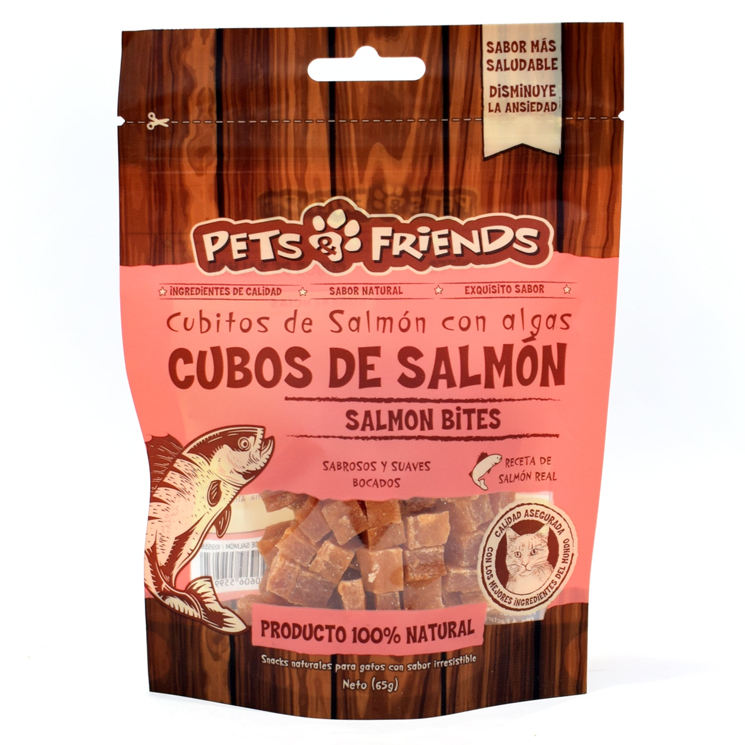 Cubos de Salmón