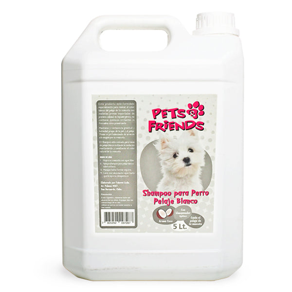 Shampoo Pelaje Blanco 5 Lt.